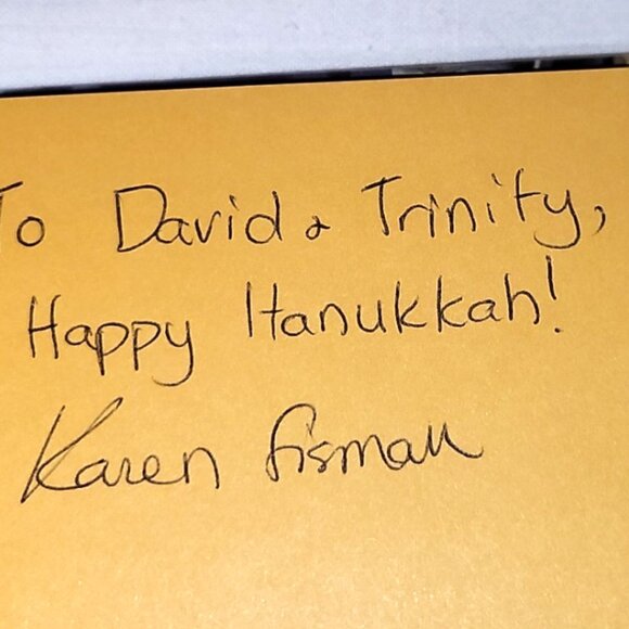 An Adventure in Latkaland Hanukkah Story SIGNED Karen Fisman Thomas McAteer HC - Picture 3 of 9